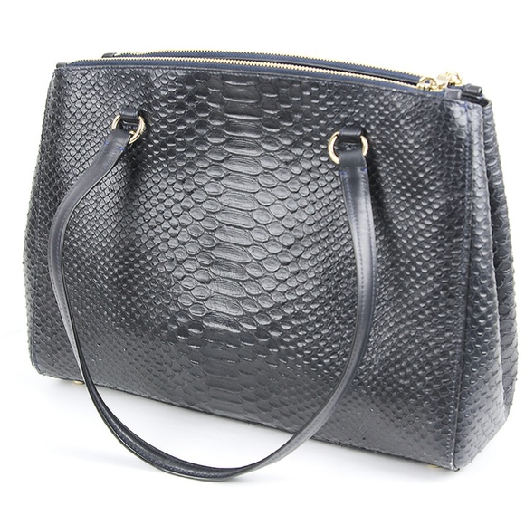 COACH Exotic Leather Stanton Carryall Handbag 5215 - Picture 2 of 7